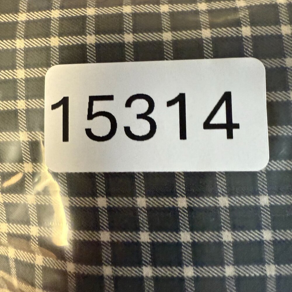 Eddie Bauer AKA Button Down Shirt Mens 2XL Checkered Long Sleeve Cotton Leisure - Picture 7 of 7